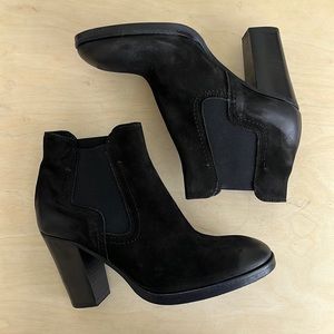 Barney’s New York suede booties